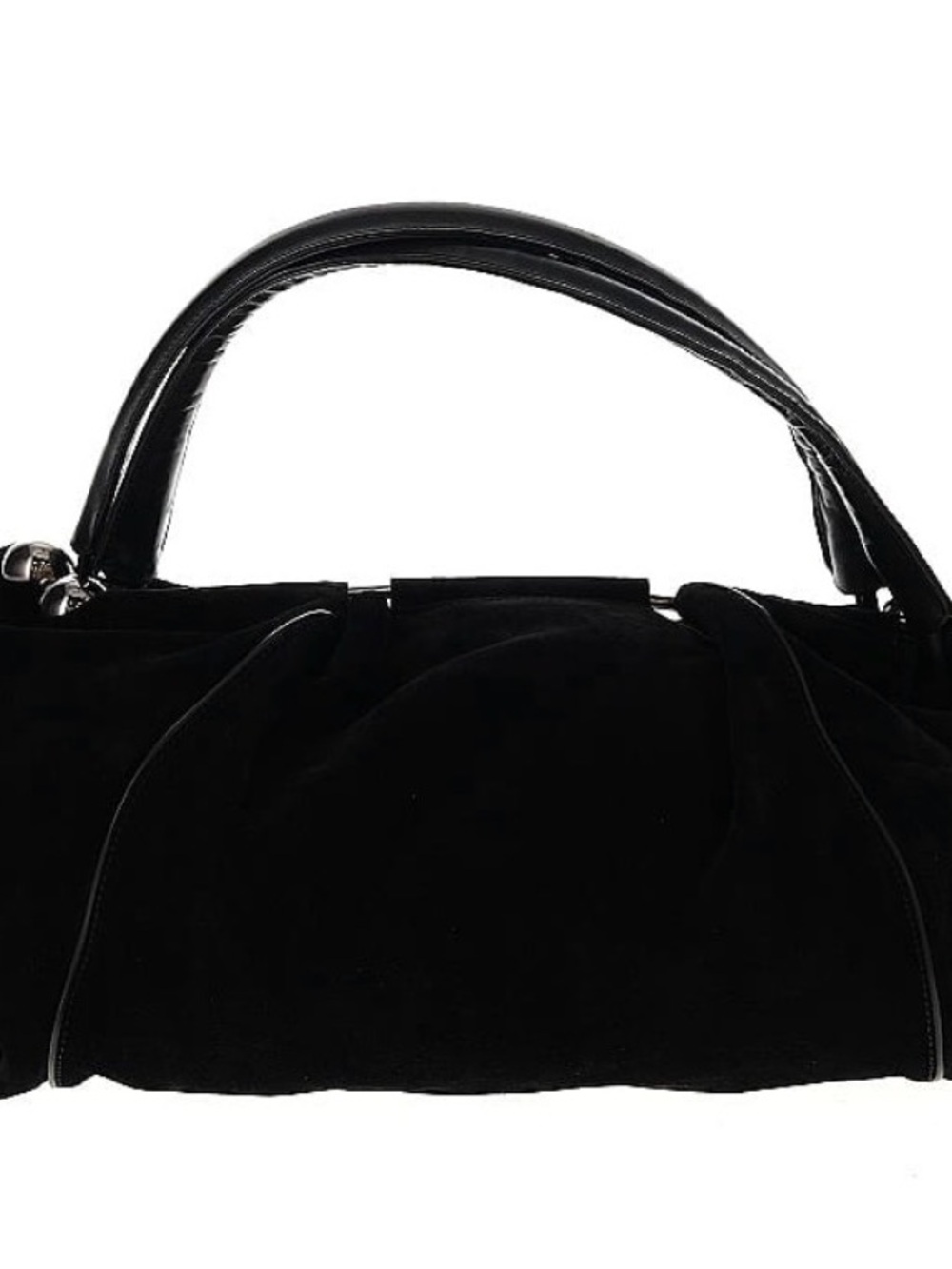 🔥Chloe 🔥vintage 🔥Black Suede Shoulder Bag🔥Classic Women's Handbag